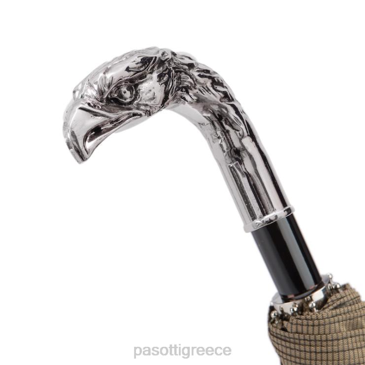 ομπρέλα | PASOTTI 64 6768-8 w18 - ασημένια πτυσσόμενη ομπρέλα αετού 2N6B8176 άνδρες